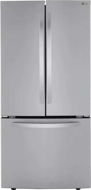 25 Cu. Ft. French Door Refrigerator with Ice Maker - Stainless steel