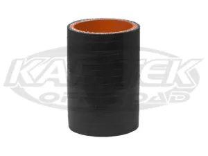 4-Ply Black Silicone Turbo Or Intake Coupler Hose 2-1/4" Inside Diameter 2-5/8" Outside Diameter