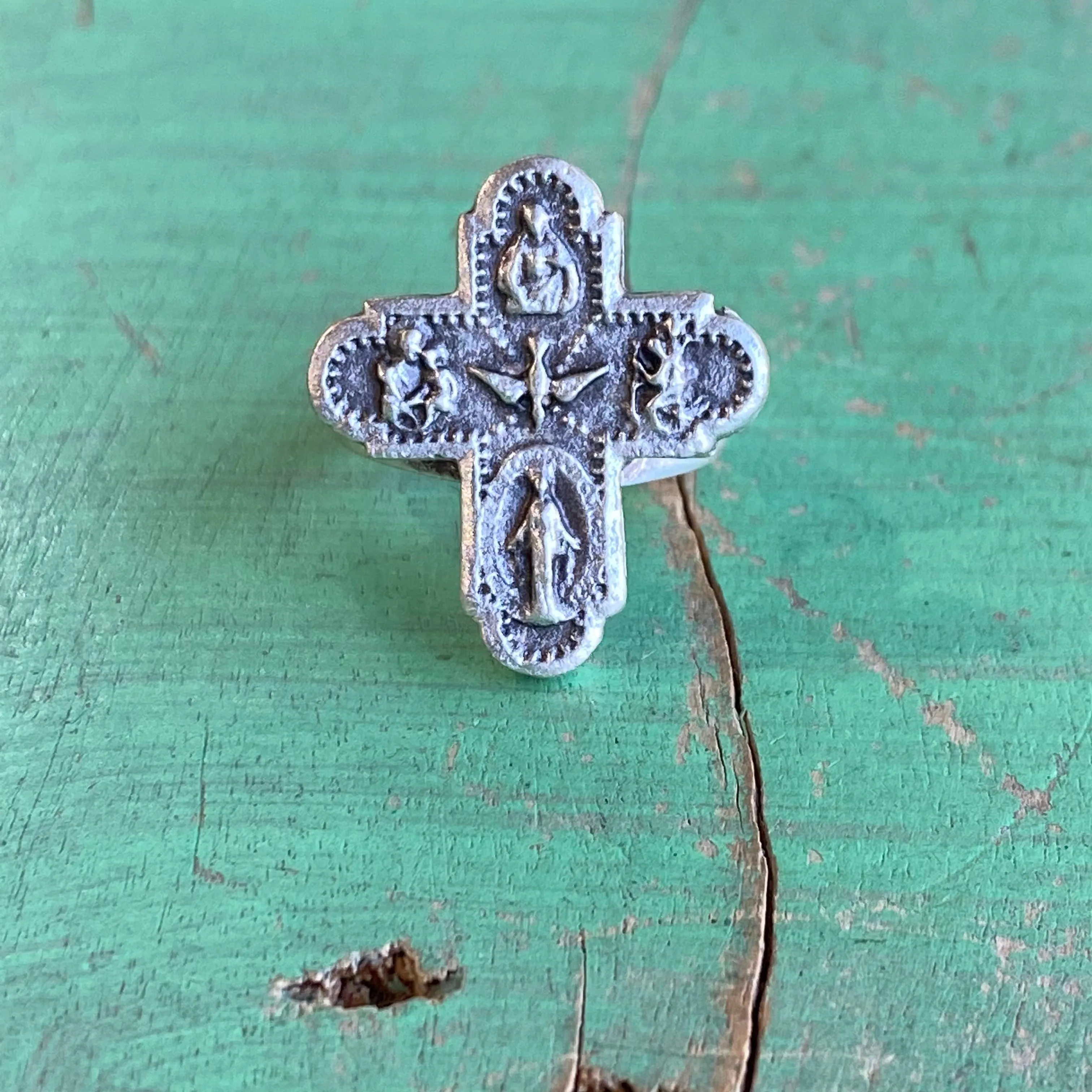 5 Way Cross Adjustable Rings and Earrings