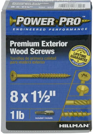 8 X 1-1/2 EXTERIOR PP 5 LB POWER PRO