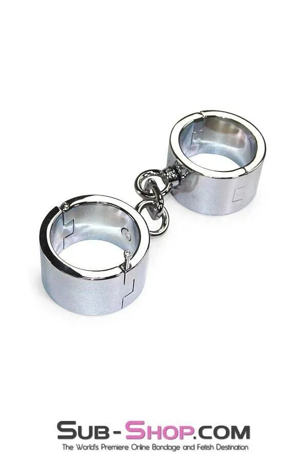 9717SM      Chromed Steel Manacles -  2 Sizes