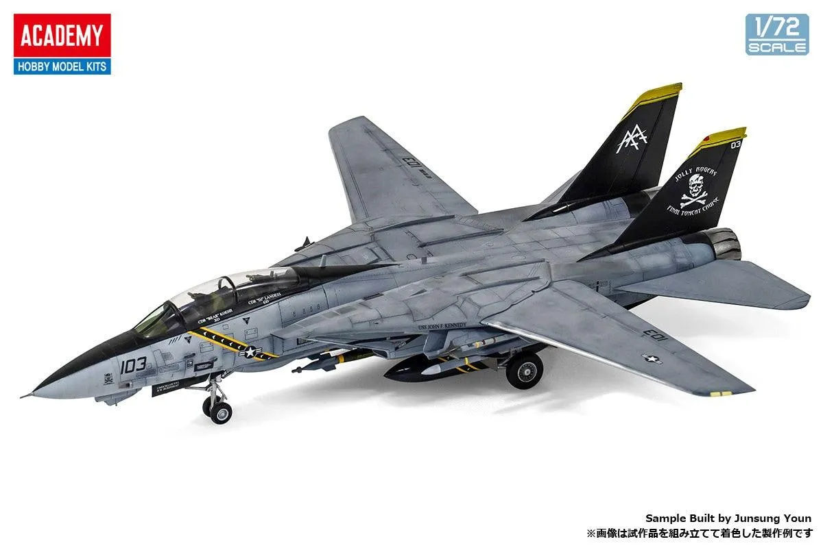 Academy 12578 USN F-14B Tomcat "VF-103 Jolly Rogers" 1/72 Model Kit