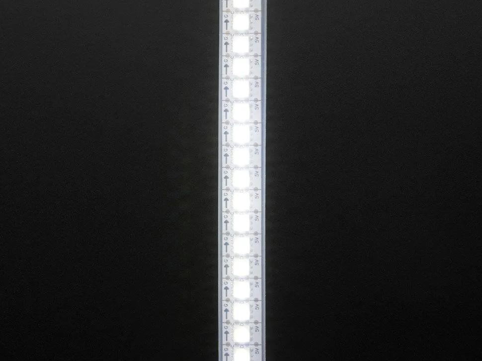 Adafruit DotStar LED Strip - APA102 Cool White - 144 LED/m - ~6000K - One Meter