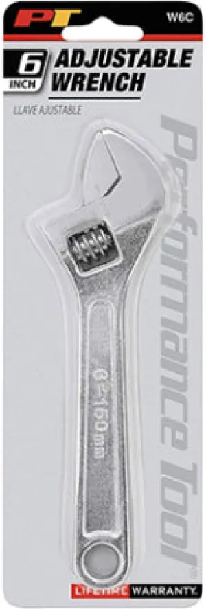 ADJUSTABLE WRENCH 6 IN