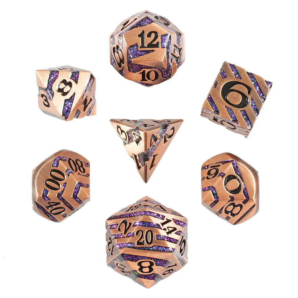 Alchemist Joy Metal RPG Dice Set