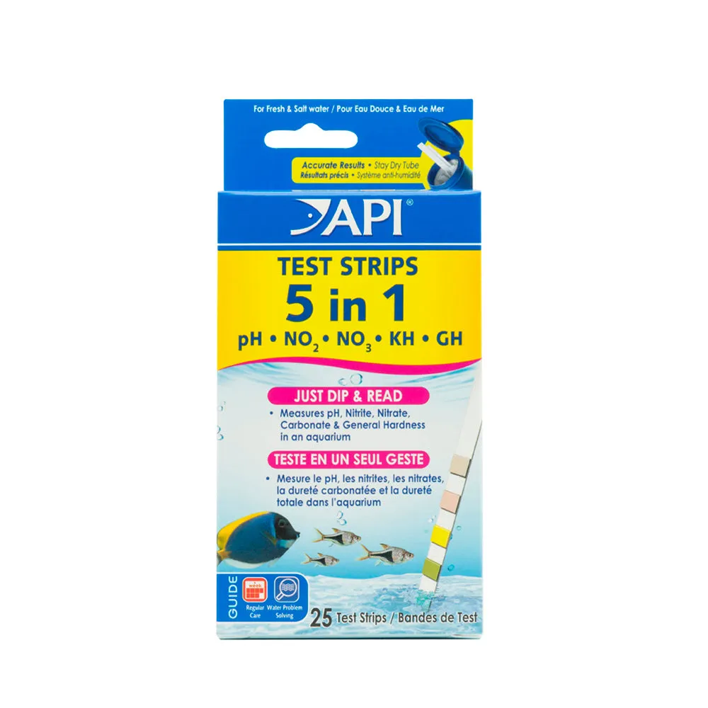 API 5 in 1 Test Strips