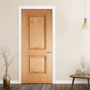 Arnhem 2 Panel Oak Internal Door - Prefinished