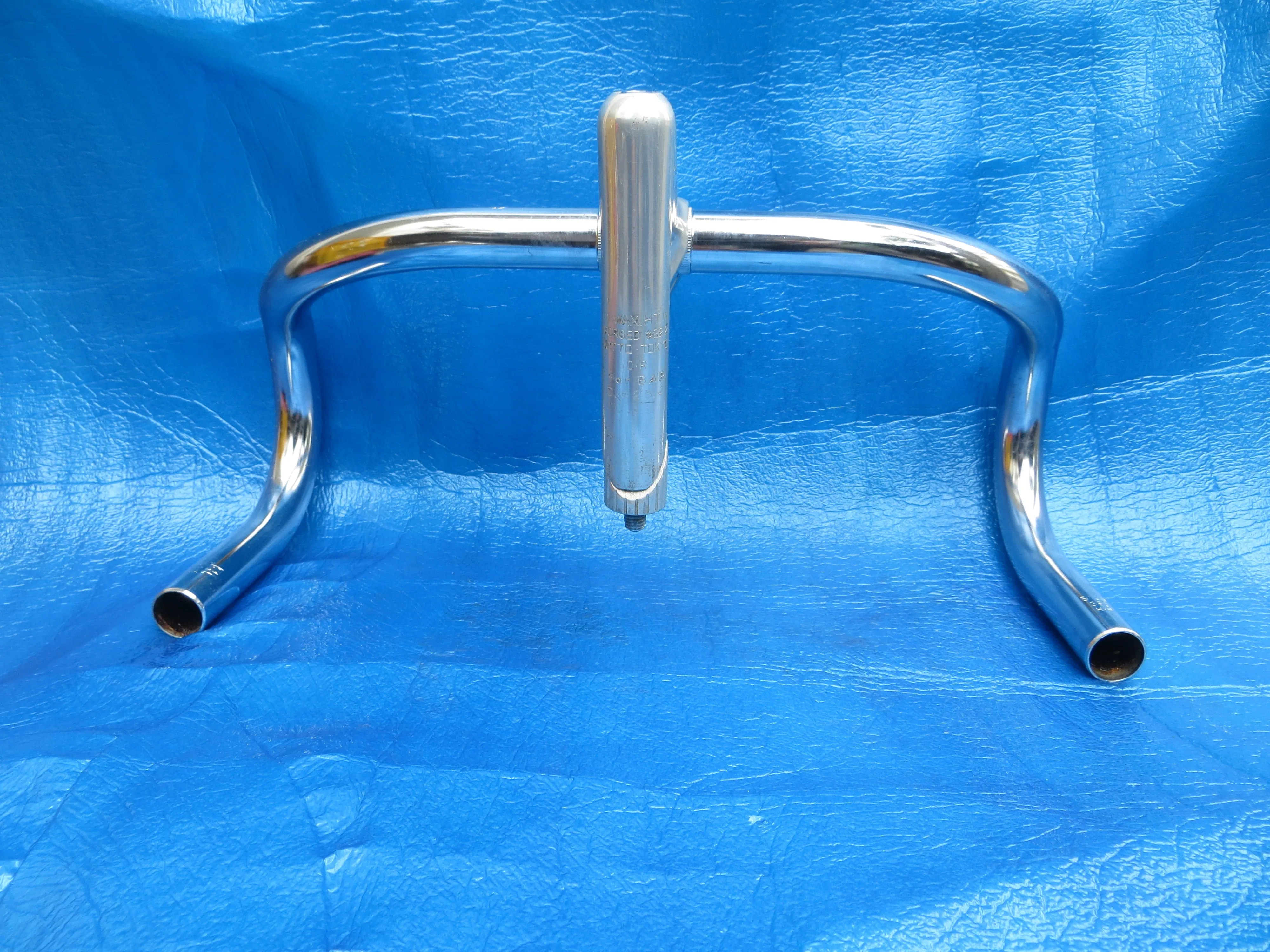 B125 380mm Steel NJS Handlebar, Nitto Jaguar, 90mm/58egree AA NJS Stem (24020406)