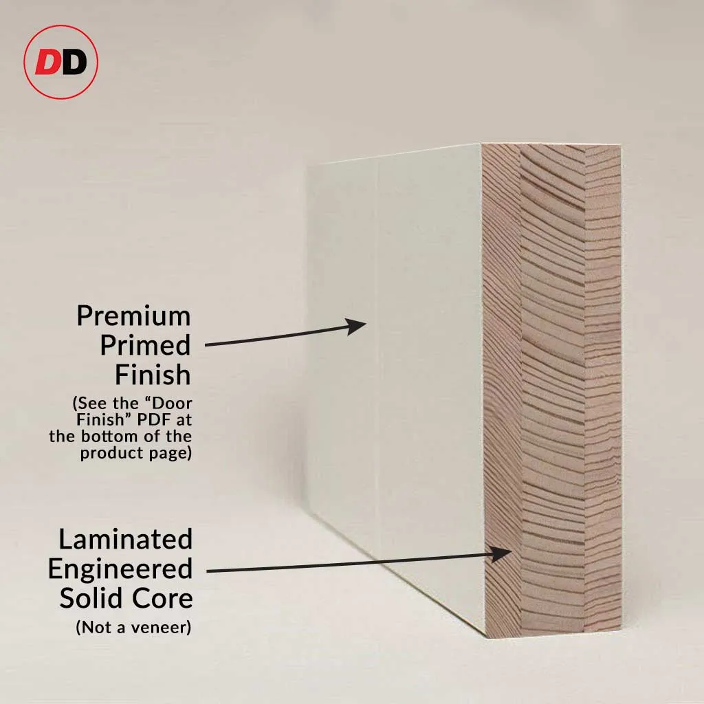 Bespoke Handmade Eco-Urban® Tromso 9 Panel Single Absolute Evokit Pocket Door DD6402 - Colour Options