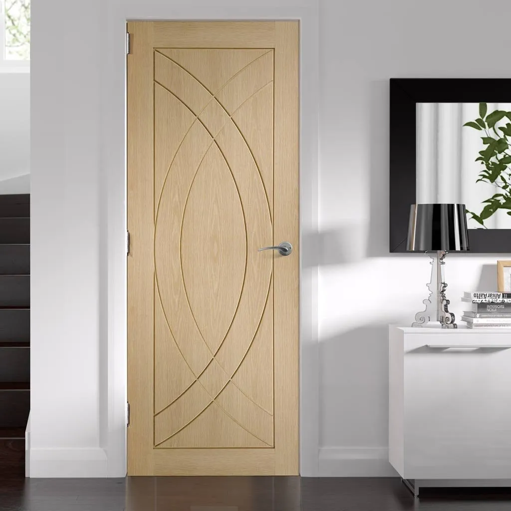 Bespoke Treviso Oak Flush Internal Door