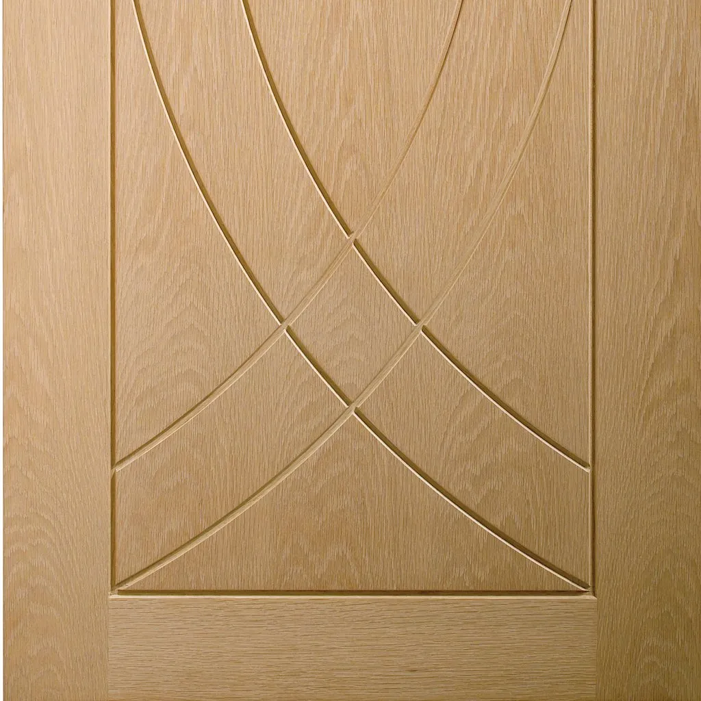 Bespoke Treviso Oak Flush Internal Door