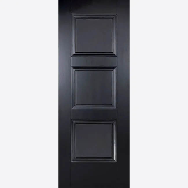 Black Primed Amsterdam Door Set