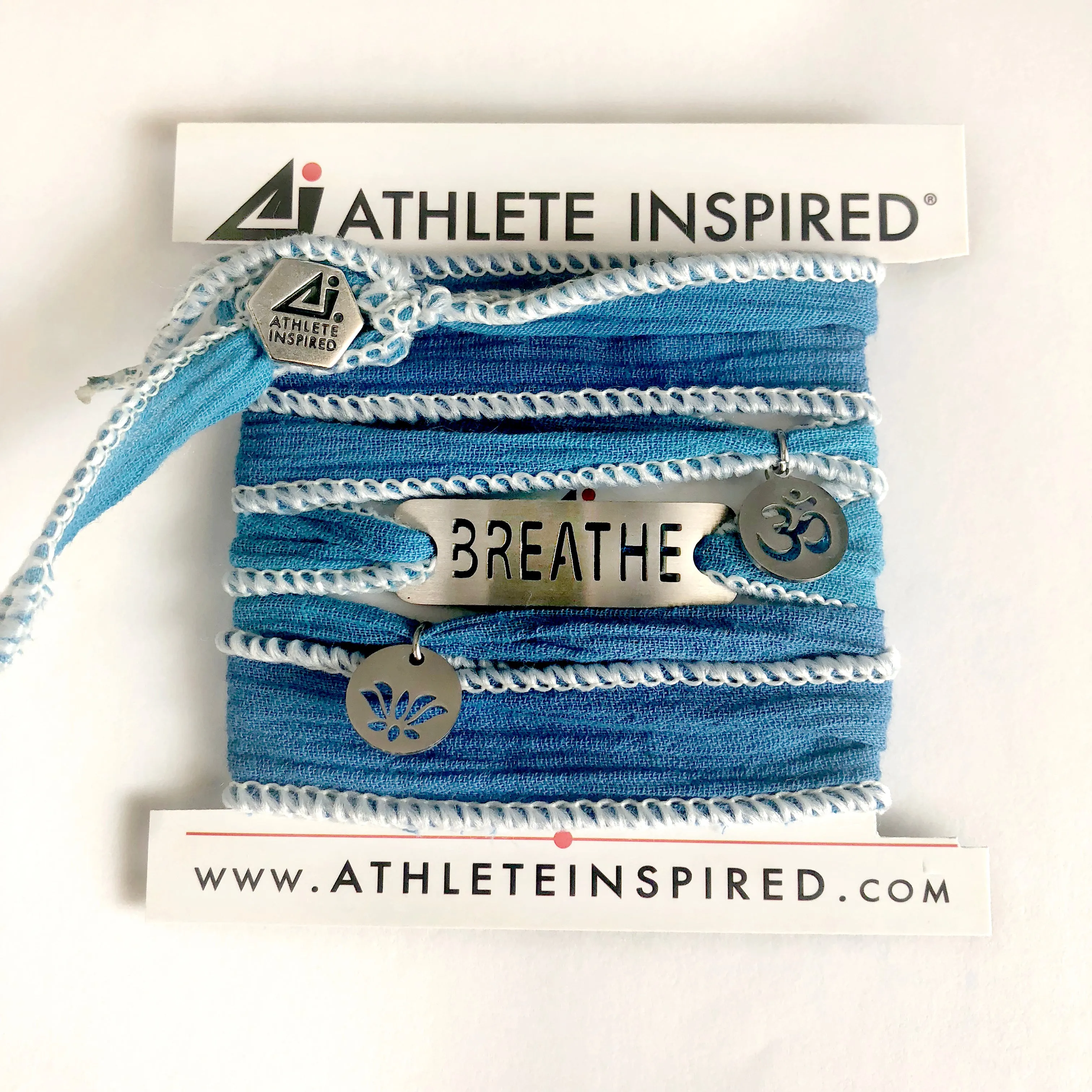 BREATHE Blended Wrap Button Bracelet