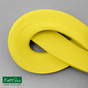 Canary Yellow 5mm Single Colour Quilling Strips (pack of 100)