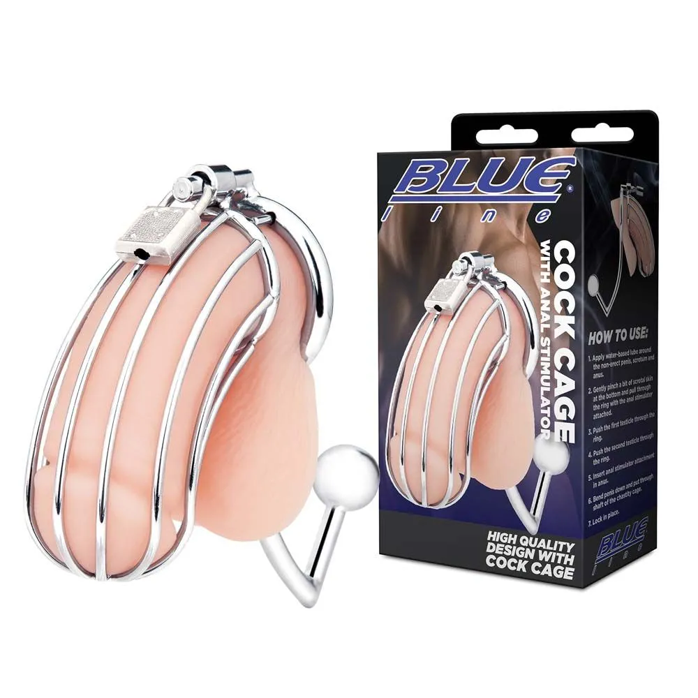 Cock Cage With Anal Stimulator