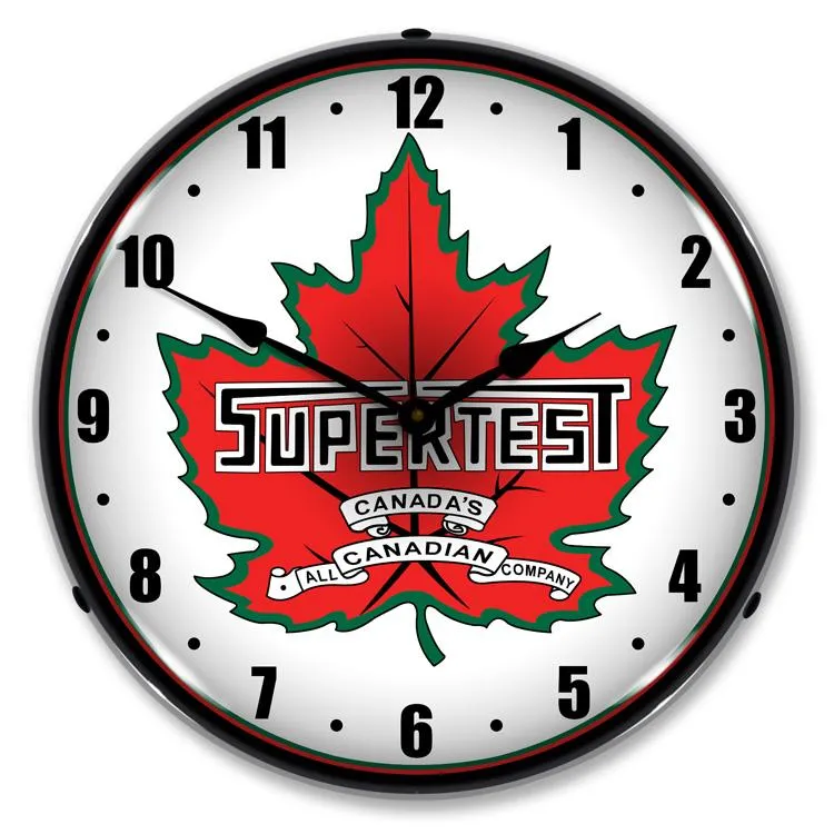 Collectable Sign and Clock - Super Test Clock