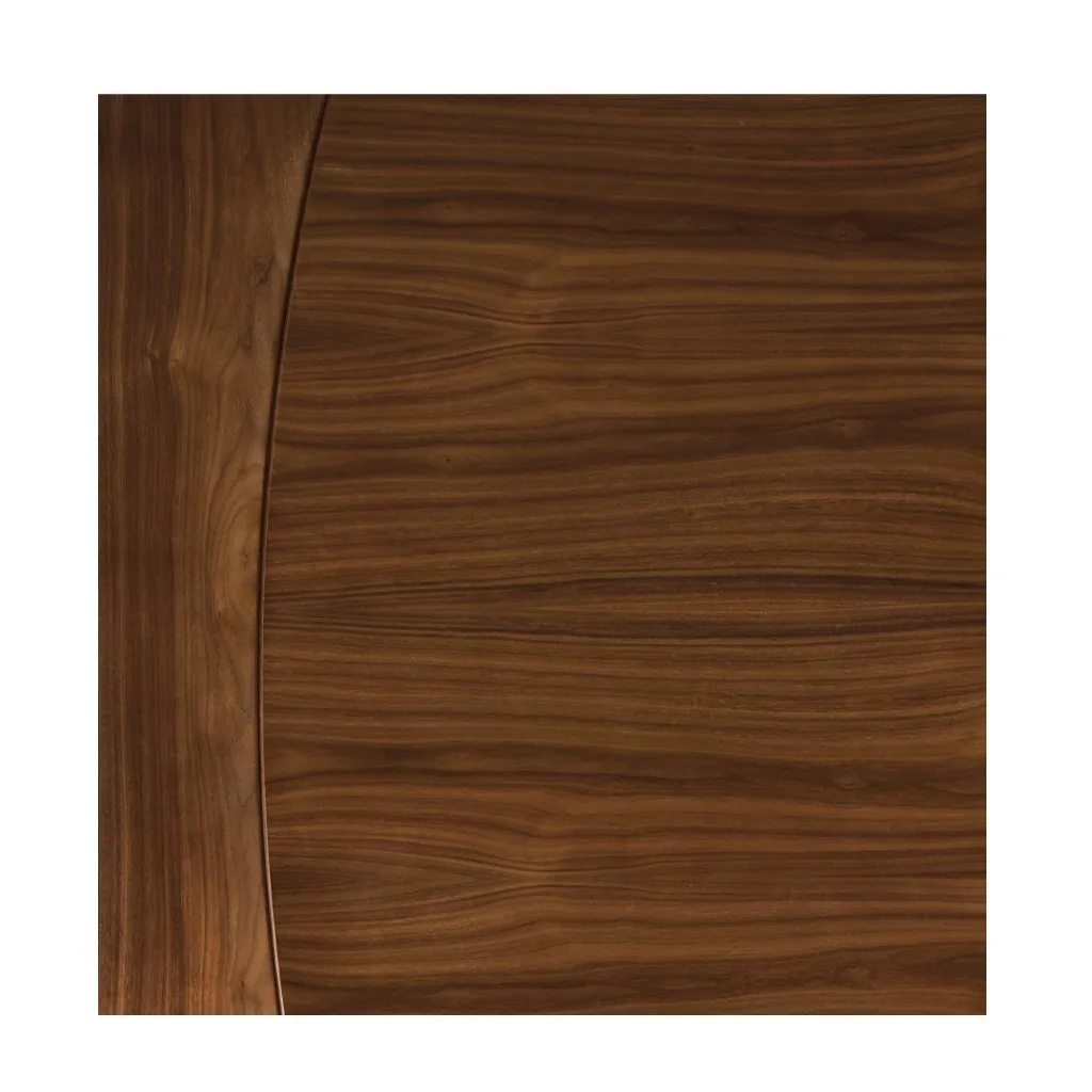 Contemporary Design Cadiz Walnut Absolute Evokit Single Pocket Door - Prefinished