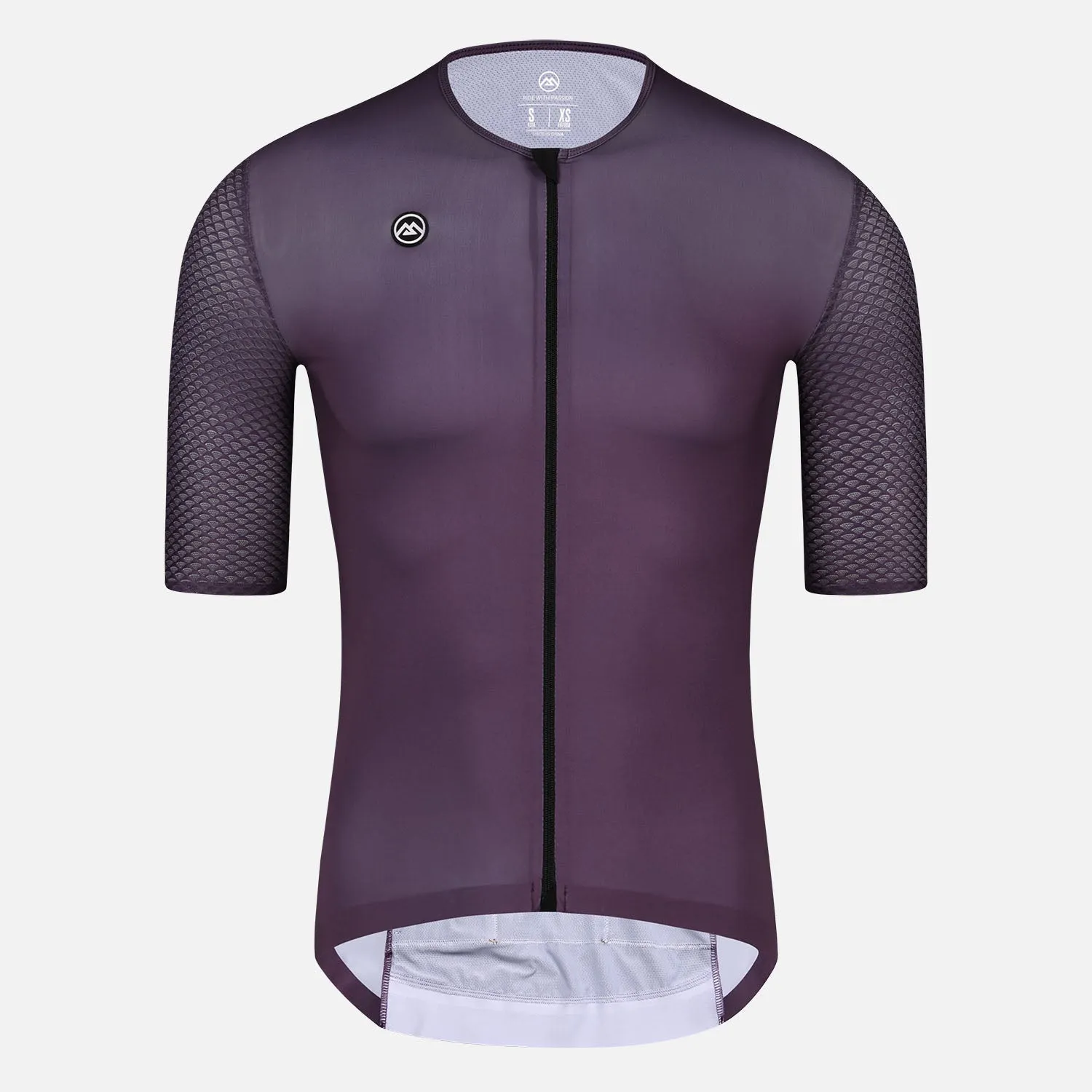 Cycling Jersey Mens LifeStyle Janvier Purple