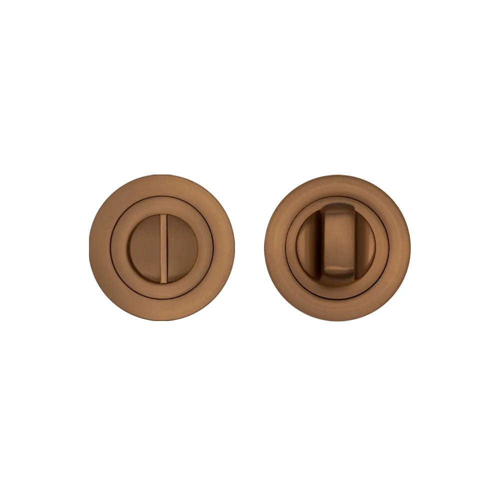 Deanta Thumbturn Set Dark Rose Gold