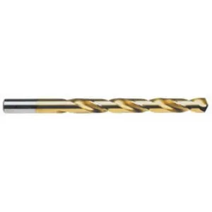 Drill Bit, Titanium, Jobber Length, 7/16-In.