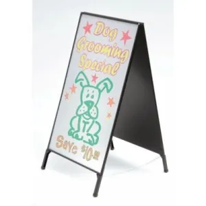 Dry Erase 2-Sided Message Board Sidewalk Sign