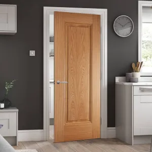 Eindhoven 1 Panel Oak Internal Door - Prefinished