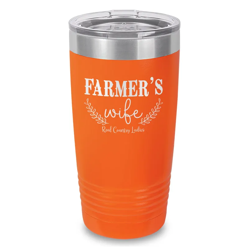 Farmer's Wife Laser Etched Tumbler