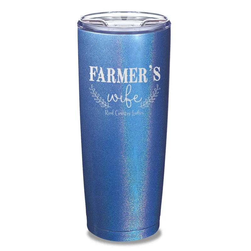 Farmer's Wife Laser Etched Tumbler