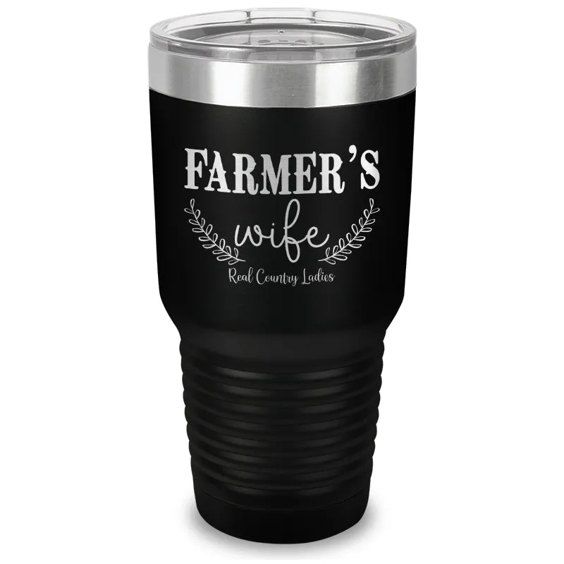 Farmer's Wife Laser Etched Tumbler