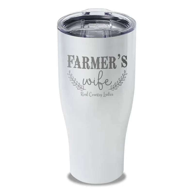 Farmer's Wife Laser Etched Tumbler