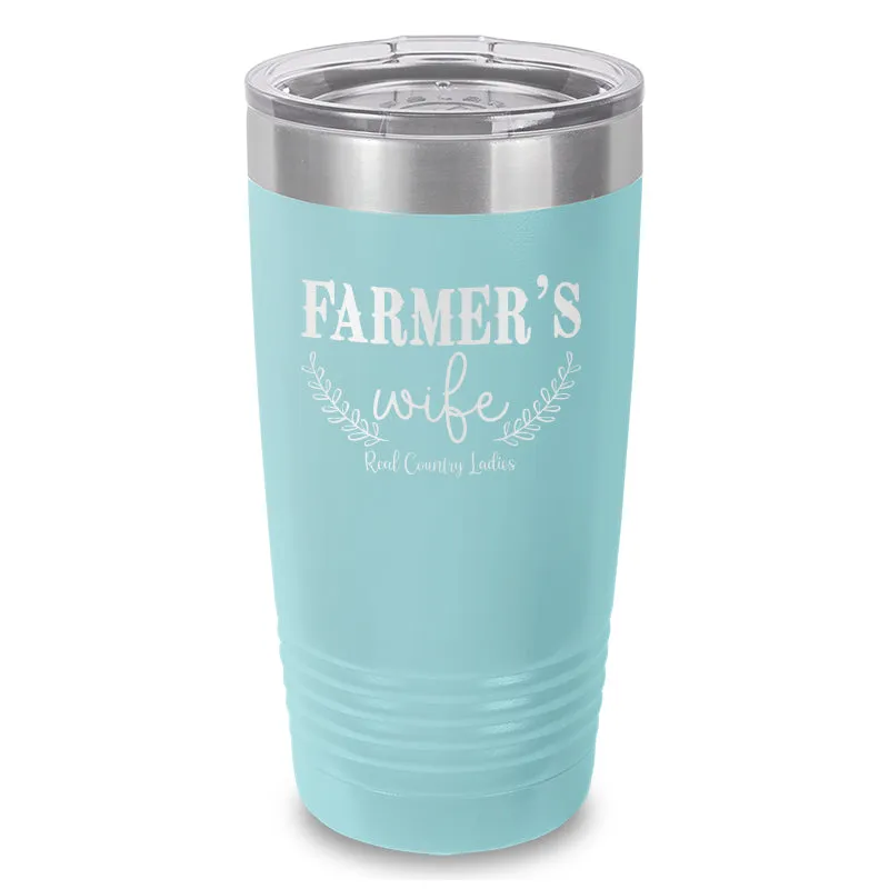 Farmer's Wife Laser Etched Tumbler