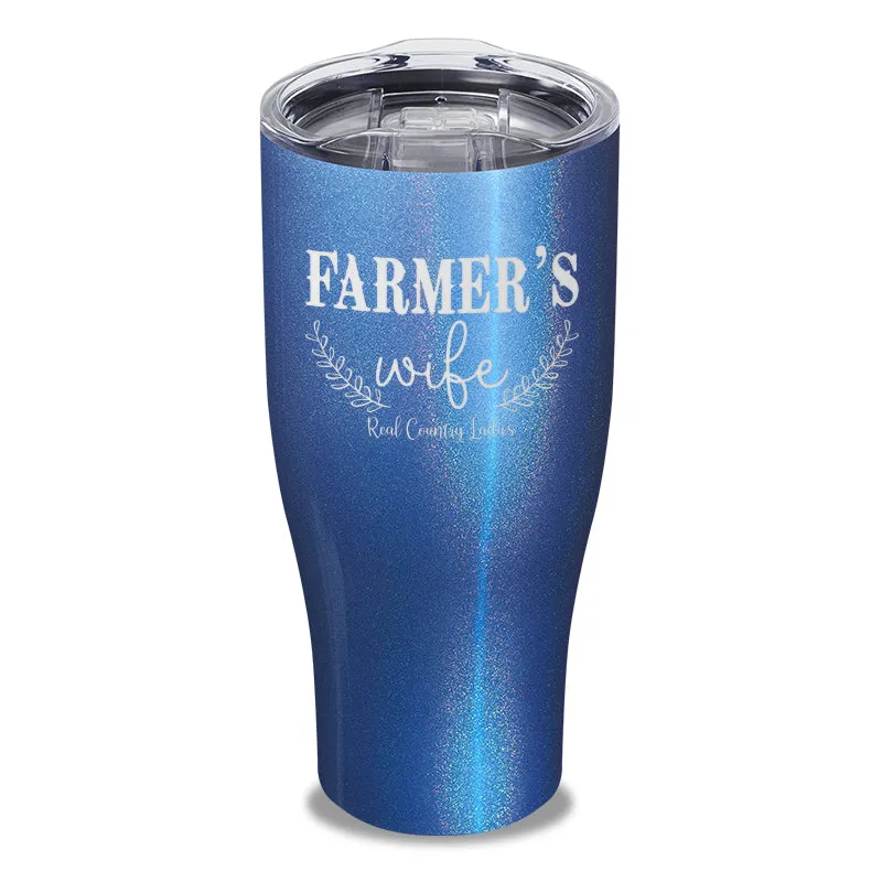 Farmer's Wife Laser Etched Tumbler