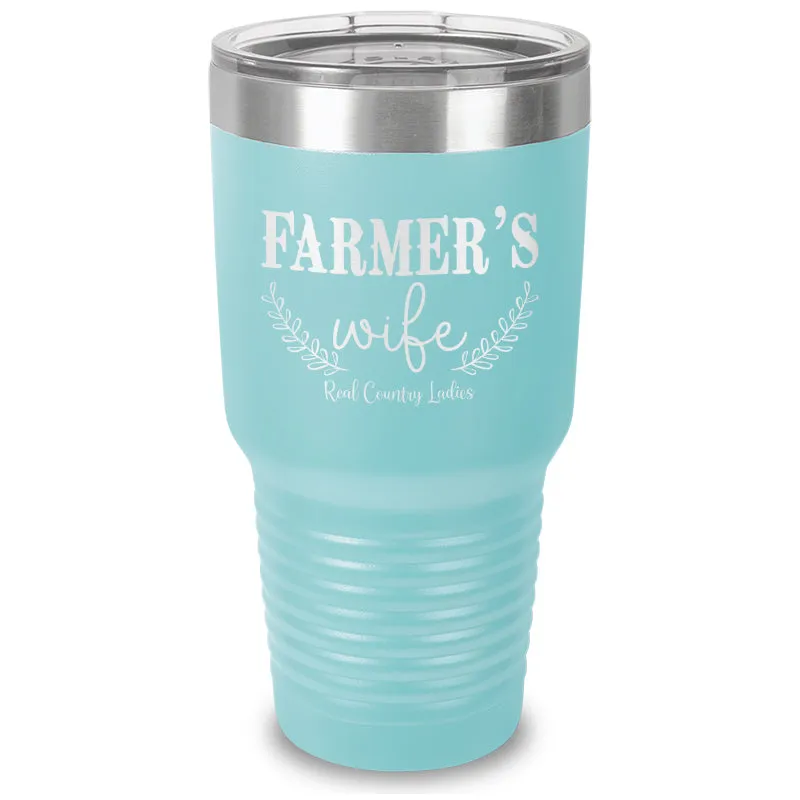 Farmer's Wife Laser Etched Tumbler