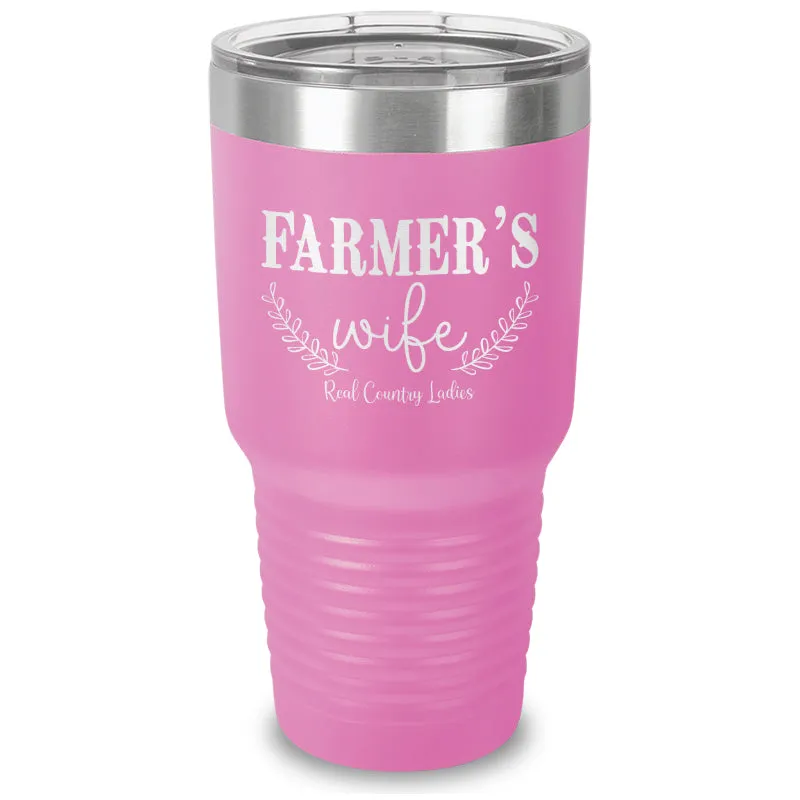 Farmer's Wife Laser Etched Tumbler