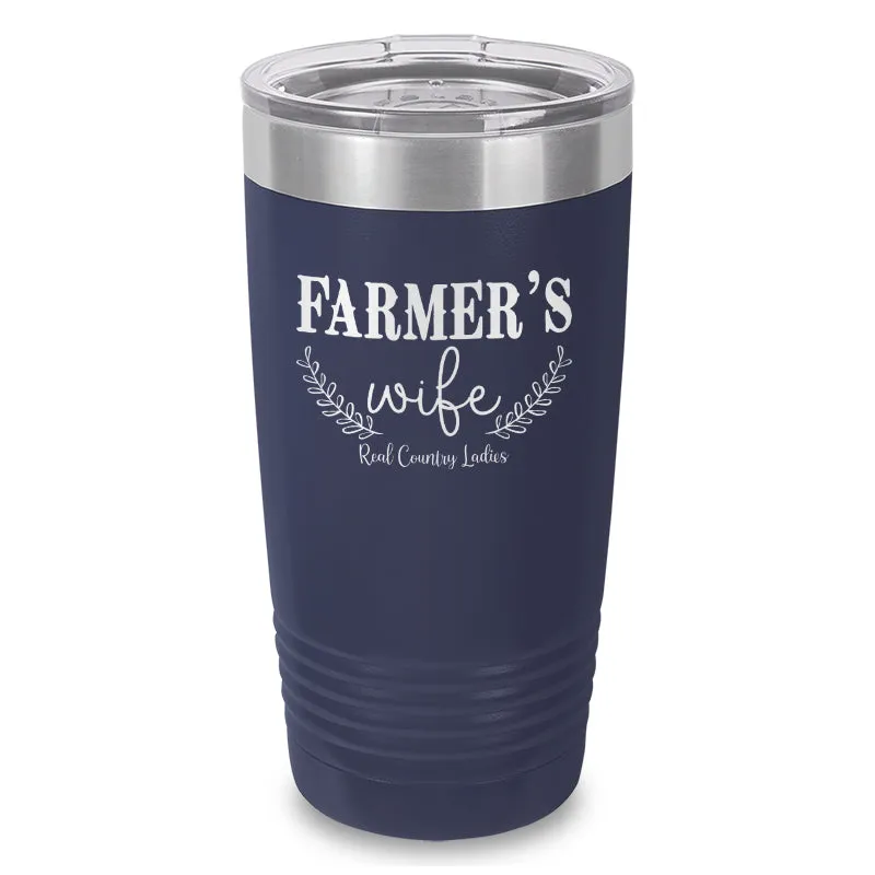 Farmer's Wife Laser Etched Tumbler