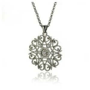 Floral Pendant Necklace