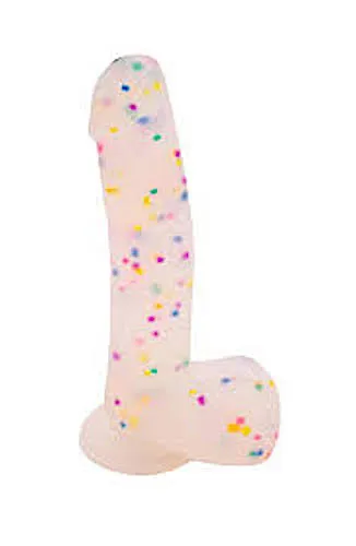 Get Lucky ''Confetti Cock'' 8.5'' Dildo