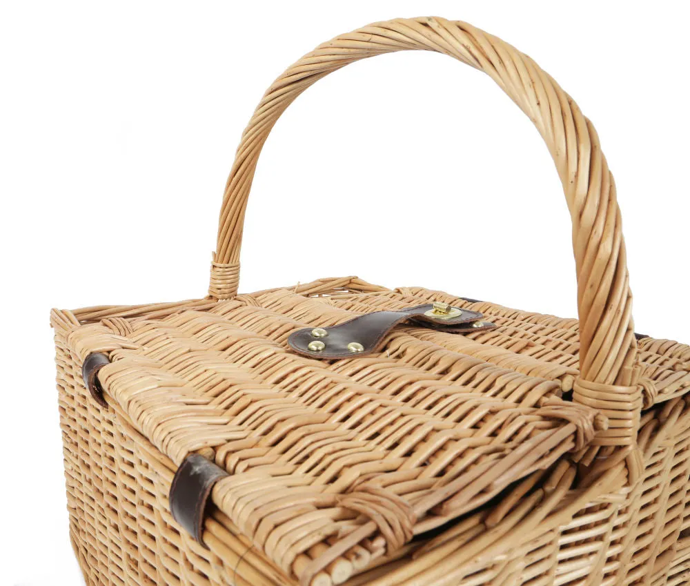 Greenfield Collection Windsor Willow Picnic Hamper for Four People