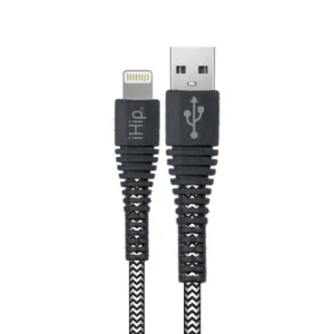 iHip 9ft Lightning Braided Charging Cable for iPhone