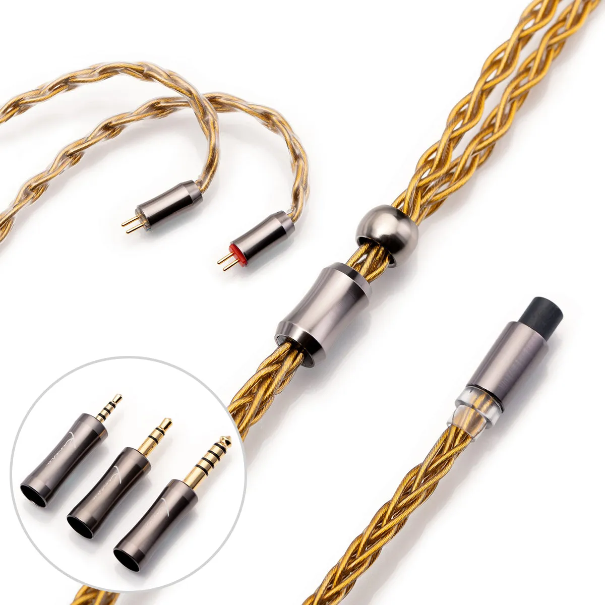 Kinera Imperial Gleipnir 6N OCC with gold plated Cable