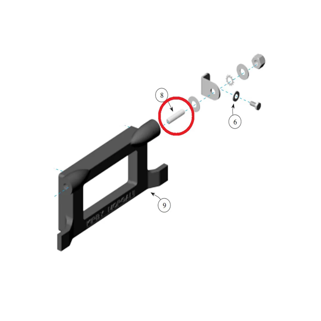 Kirby Morgan 550-025 Stud For Welding Lens