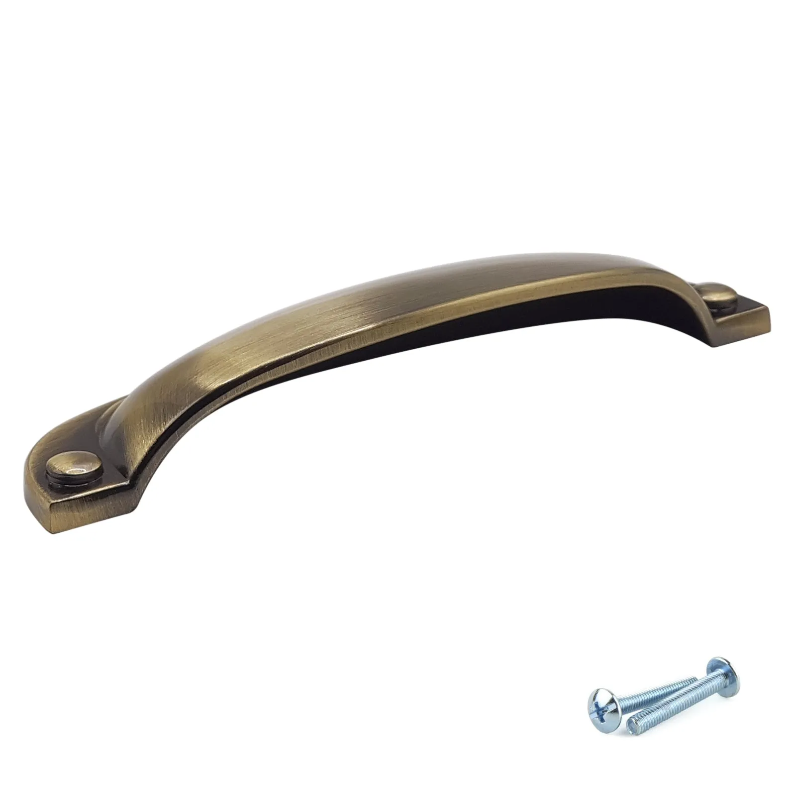 M4TEC Antique Brass Thin Cup Handle: VD8 series