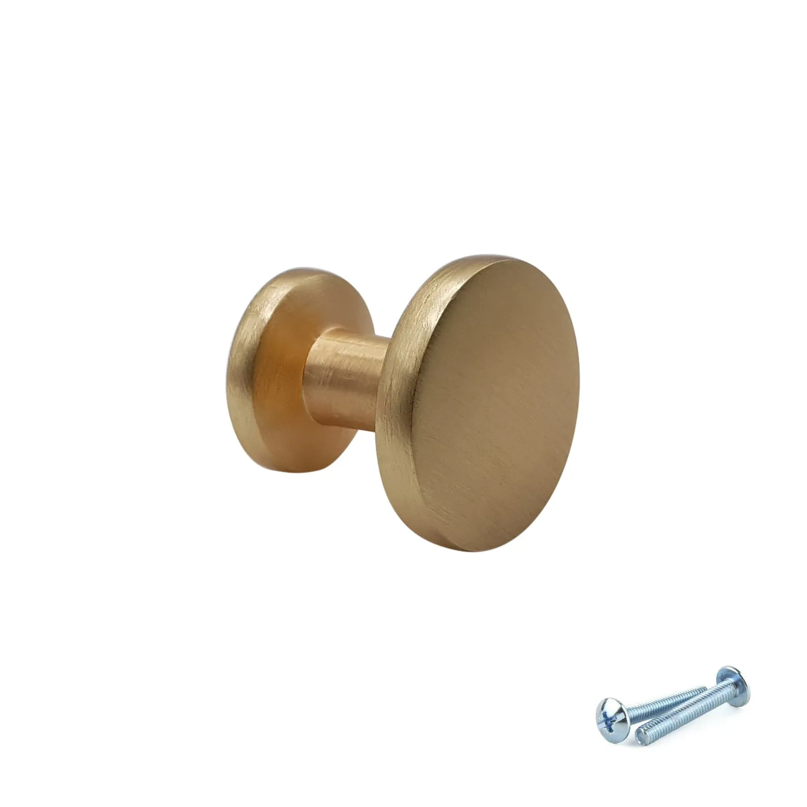 M4TEC Brushed Brass Knob Handle: VE4 series