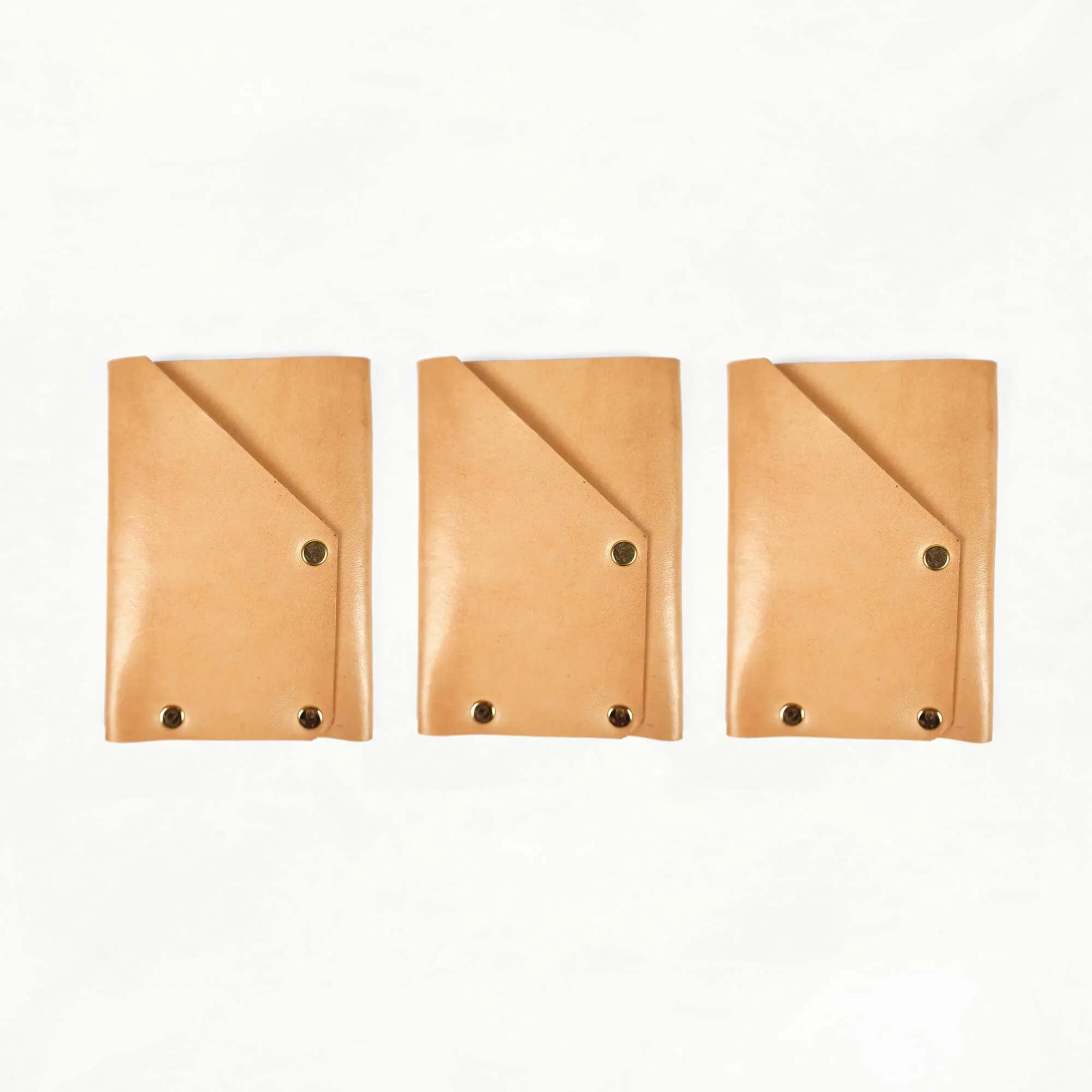 Marbled Leather Card Holder Kit (Seconds): 3-Pack Bundle