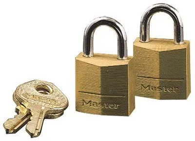 Master Lock Brass Padlock 3/4 Inch