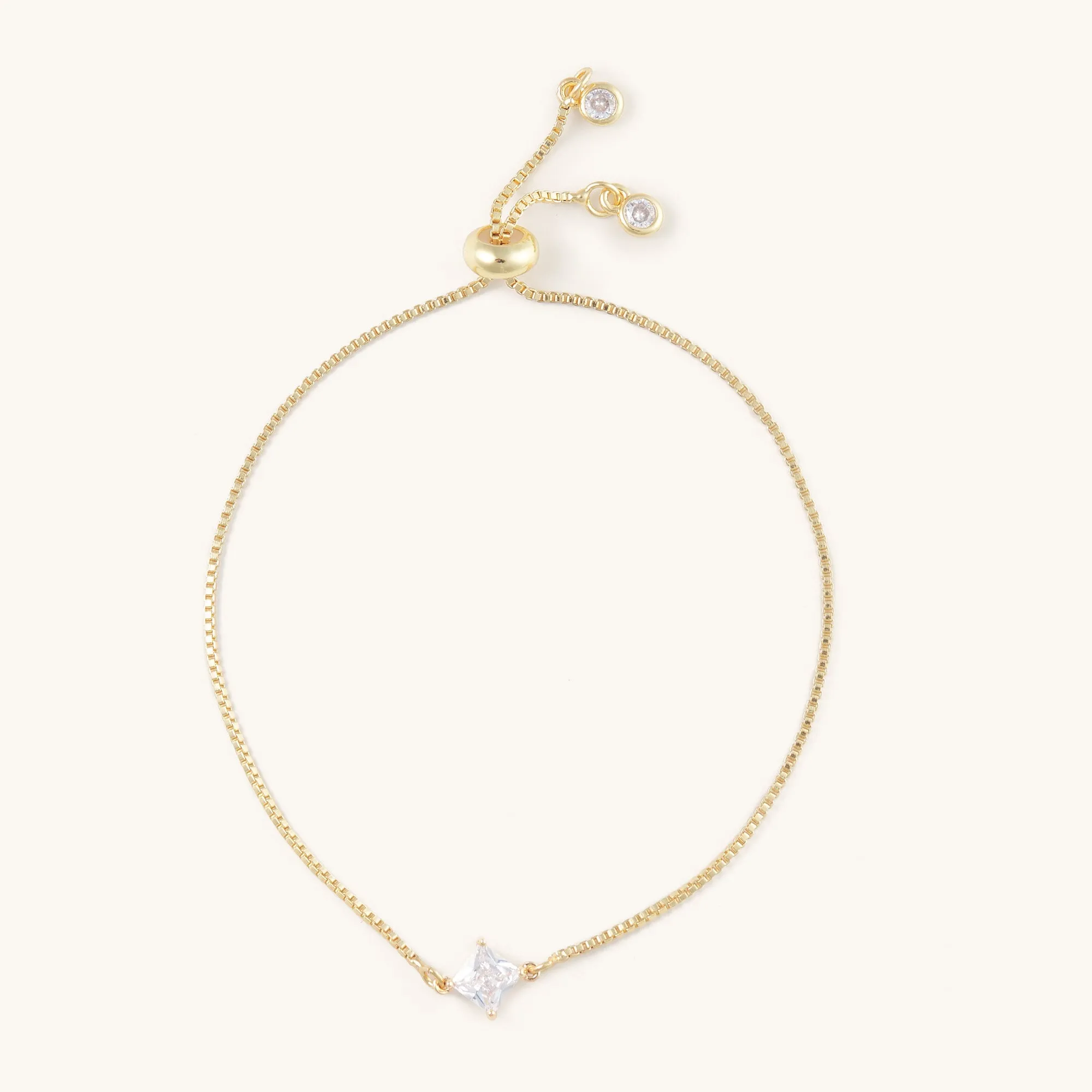 Mia Diamond Adjustable Bracelet