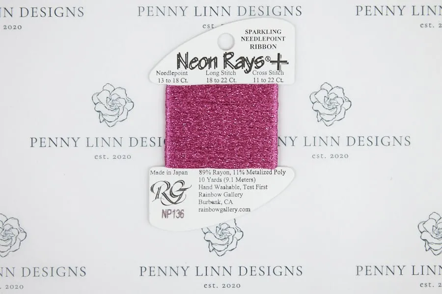 Neon Rays  NP136 Dark Rose Pink