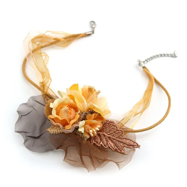 Orange Roses Neckband