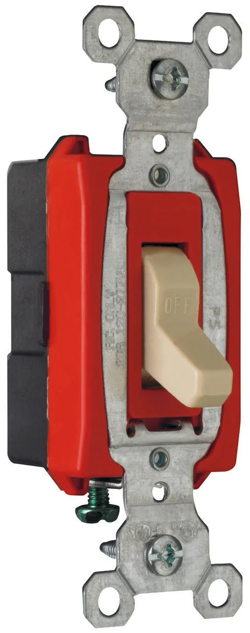 Pass & Seymour Commercial Specification Grade Switch, Ivory