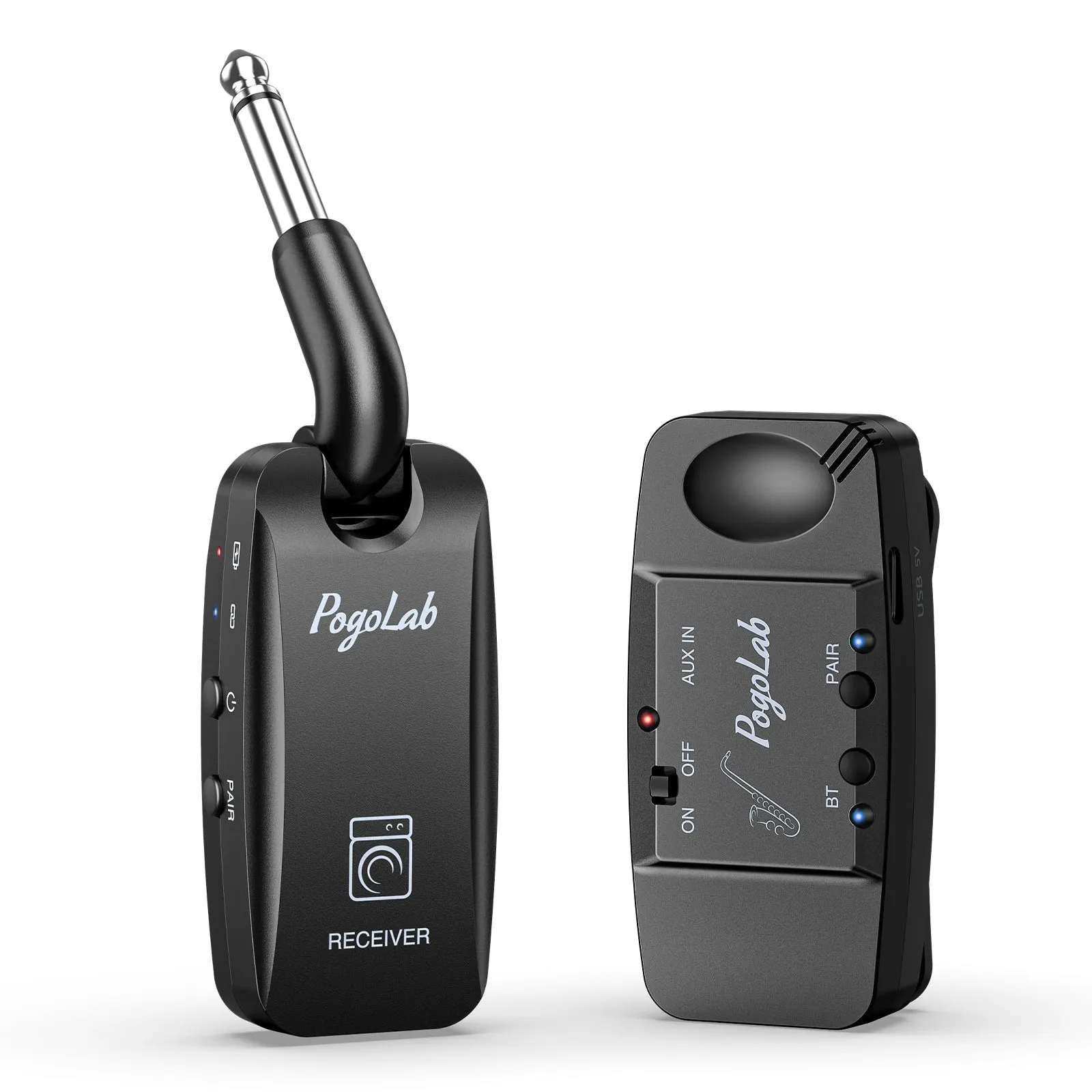 POGOLAB MYS306W Wireless UHF Saxophone Pickup System